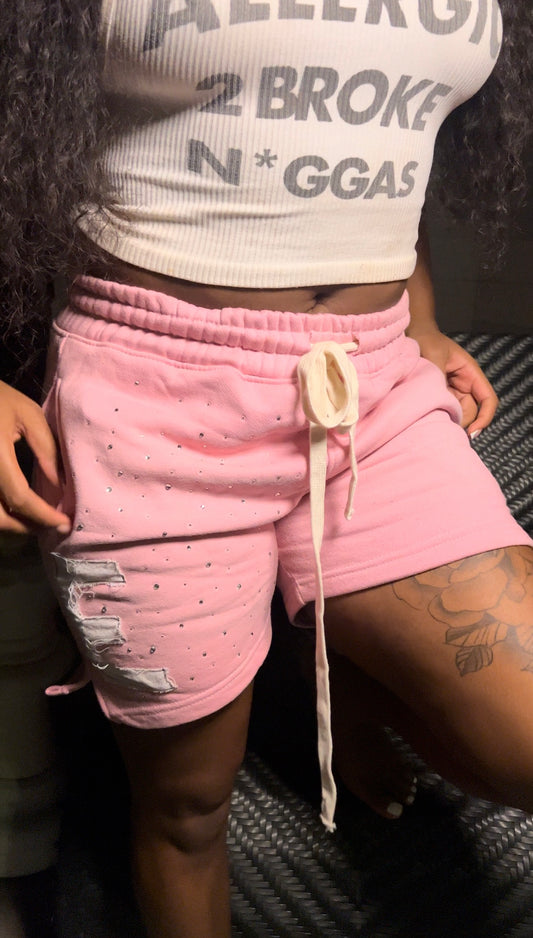 P!nk Diamond Logo Shorts